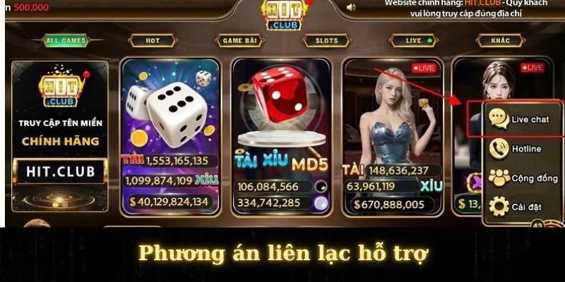 Phương án liên lạc hỗ trợ