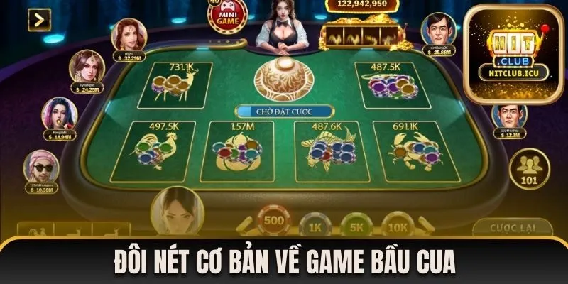 Giới thiệu sơ lược về trò chơi bầu cua tại Hitclub 