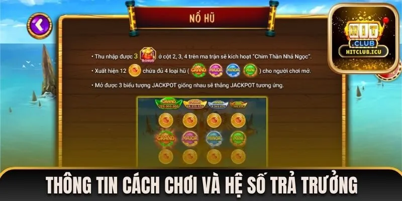 Thông tin cách chơi và hệ số trả trưởng của Ăn Khế Trả Vàng